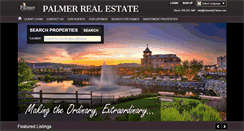 Desktop Screenshot of homesbypalmer.com